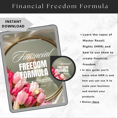 The Financial Freedom Formula