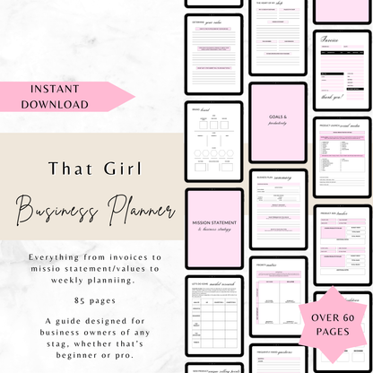 That Girl Business Planner
